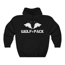 Load image into Gallery viewer, Mess With A Wolf - Hooded Sweatshirt, Unisex Heavy Blend™
